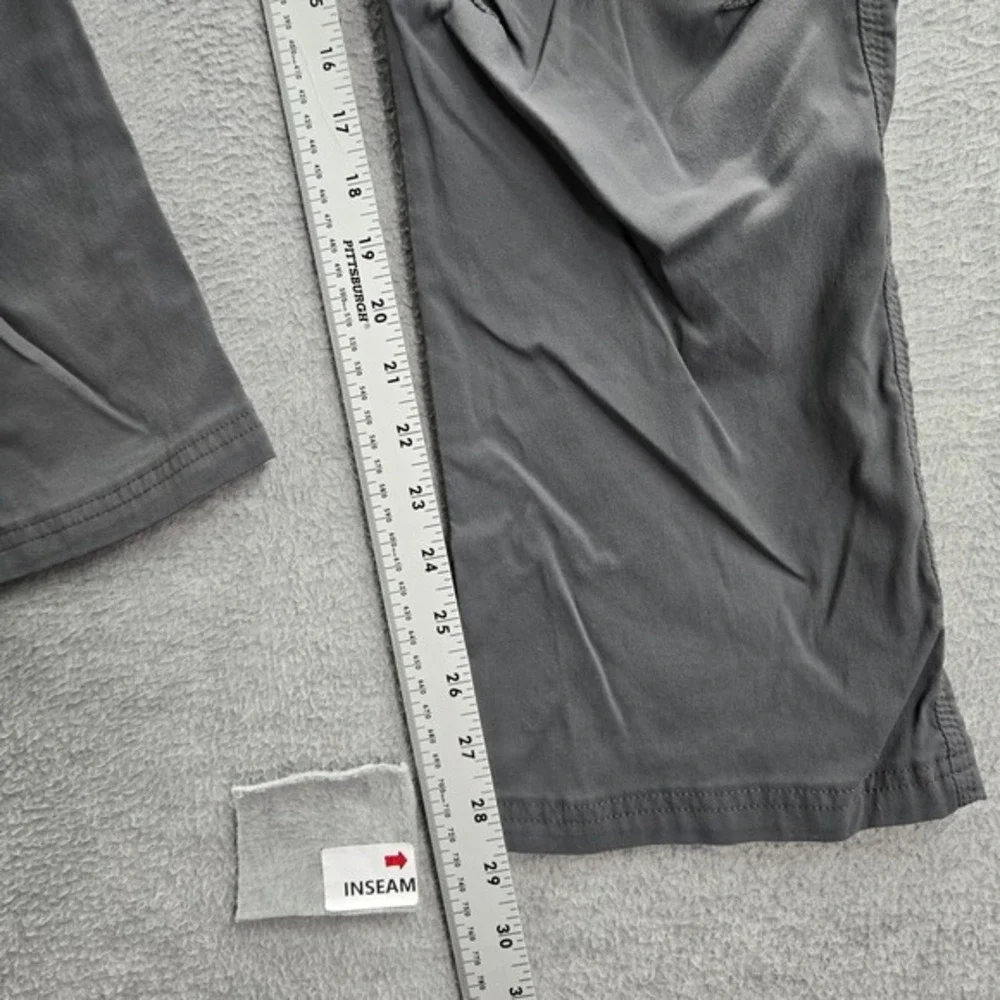 Wrangler Men Pants 36X30 Gray Nylon Spandex All Terrain Gear 29